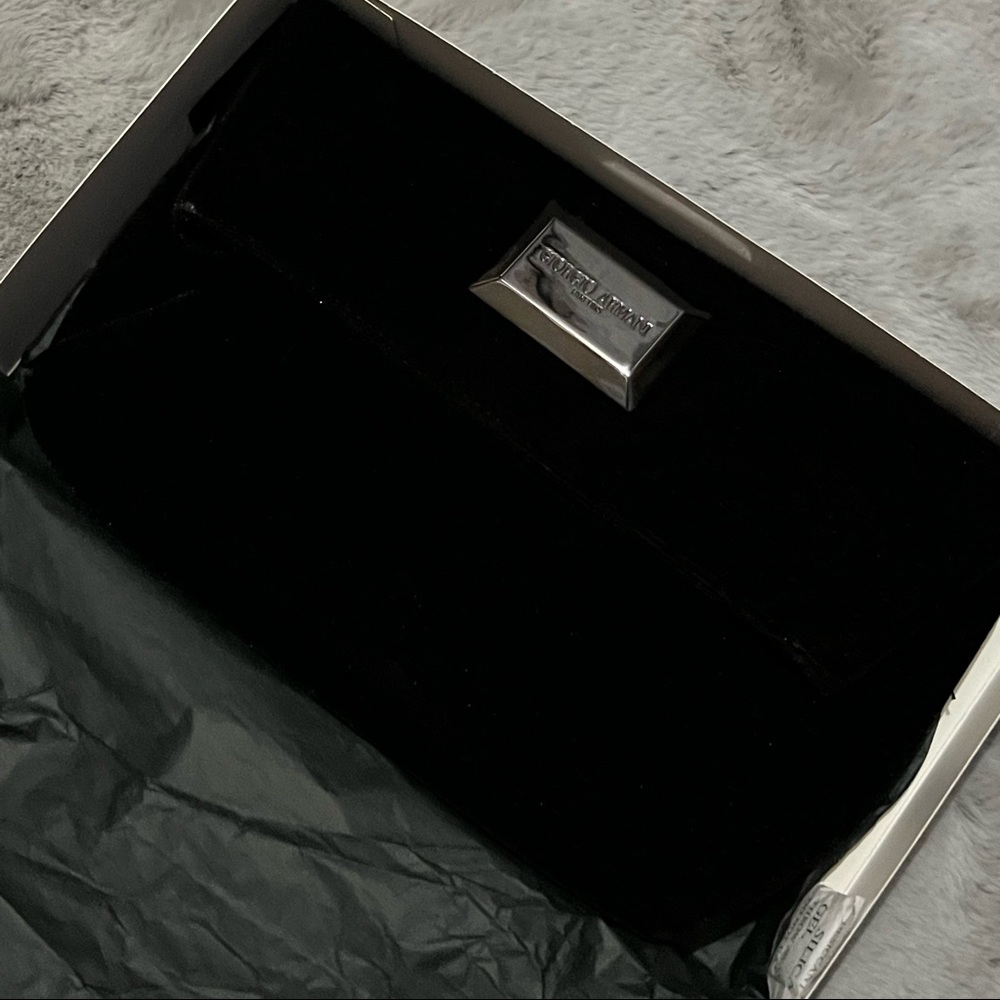 Black soft small dressy wallet/hand bag